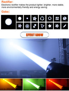 230W 7R cabeza móvil perfil focos led luces discoteca haz móvil etapa discoteca iluminación - Product Image 5