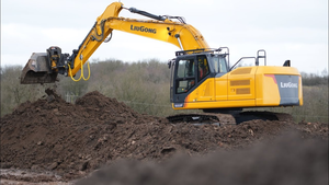 Excavatrice sur chenilles 922F de 22 tonnes à vitesse rapide, état neuf, moteur Cummins, pompe, godet, accessoires de construction, 20 tonnes en service - Product Image 4