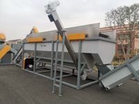 Máquina de reciclaje de fibra de poliéster, trituradora de botellas de plástico PP PE