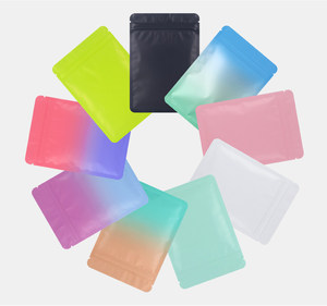 Factory Supply Custom Food Grade Aluminum <b>Foil</b> Zipper Bags with Clear <b>Window</b> Wholesale - Product Image 1