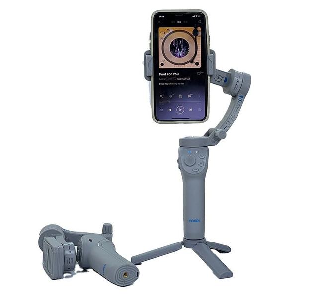 High Quality AI Intelligent Tracking Remote Control Fill Light Wireless Ergonomic Design 3-Axis Gimbal Stabilizer