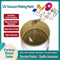 Peinture de placage UV transparente haute brillance, bonne auto-nivelante, résistante aux rayures, haute adhérence, revêtement UV
