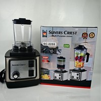 E-commerce krachtige foodprocessor met roestvrijstalen behuizing, 2,5 liter inhoud, voor fruit en groenten