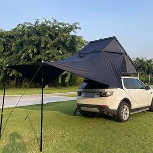 Tente de toit portable, tente latérale pour voiture, tente de camping multi-personnes, imperméable et pare-soleil - Product Image 2