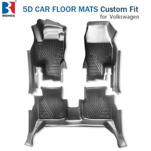 พรมปูพื้นรถยนต์ TPE แบบสั่งทำพิเศษสำหรับ Volkswagen T-Cross |   ราคาโรงงานโดยตรง พรมปูพื้นกันน้ำทุกสภาพอากาศ ทนทาน ดีไซน์กันลื่น - Product Image 1