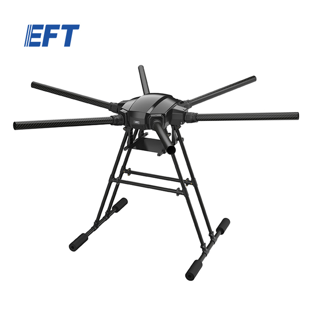 Professional Manufacturer EFT Carbon Fiber Hexacopter Frame X6120 6-axis Waterproof Dustproof Drone Body with Long Flight Time