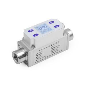 Sensor de Flujo Térmico de Aire Comprimido, Oxígeno e Hidrógeno de Alta Precisión (1.5% de Exactitud), Rosca 4-20mA, <span class=keywords><strong>Medidor</strong></span> de Flujo Másico de <span class=keywords><strong>Gas</strong></span> Térmico - Product Image 1