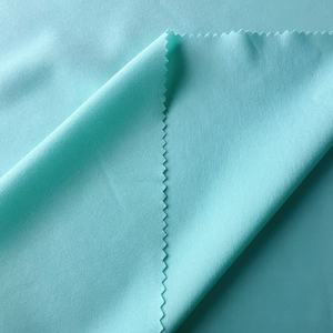 Tùy Chỉnh Đa-Màu Sắc 100D Poly 4-Cách <span class=keywords><strong>Spandex</strong></span> 97% Polyester 3% <span class=keywords><strong>Spandex</strong></span> Bán Buôn Vải Cho Phụ Nữ Và Trẻ Em Dài Ăn Mặc Hijab - Product Image 3