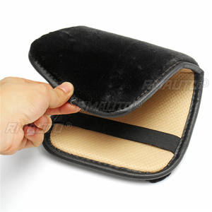 1X Soft Plush Car Armrest Box Pad Center Console Mat Cover Armrest Pad Thickened Non-slip Cushion Cover Car <b>Interior</b> <b>Accessories</b> - Product Image 4