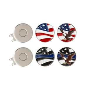 Marcadores de Pelotas de Golf Usa Mairun, Clips para Gorra, Sets Económicos para Hombres y Mujeres, Removibles, se Fijan Fácilmente a la Gorra de Golf, Regalos Premium, Modelo Usa 823 - Product Image 6