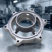 Composants en aluminium moulé sous pression avec surface sablée et usinée, taille sur mesure, fabriqués au Gujarat
