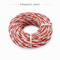 Cable de Alarma contra Incendios Personalizado RVS de 2 Núcleos, 0.75mm, 1.5mm, 2.5mm, Par Trenzado de Cobre Puro, Rojo y Azul, para Sistemas de Seguridad