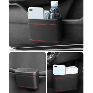 Xiangta OEM Bán Buôn Báo Chí Mở Xe Thùng Rác Có Thể Xe Tổ Chức Treo Xe Lưu Trữ Hộp ABS Mini Rác Bin - Product Image 4