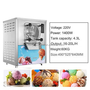 Automatic <b>Small</b> Tabletop Hard Ice Cream Maker Machine Food Processing Production Line - Product Image 6