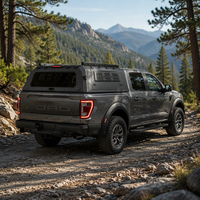 Auvent de camion Armacap en alliage d'aluminium pour Ford F250 2017, pick-up 6,8 pieds, avec finition décorative.