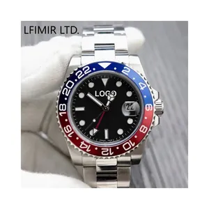 Super Clone Luxury 4 Hand Function Adjustable Fashion Men's Watch 316L Stainless Steel Automatic Mechanic