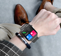 Reloj Inteligente con Pantalla Táctil 2025 U21 para Mujer, con Monitor de Ciclo Fisiológico, ECG, Composición Corporal y Rastreador de Salud, Diseño Cuadrado