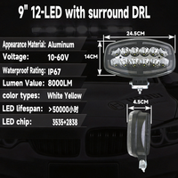 Hochleistungs-60W-IP67-wasserdichtes 8000-Lumen-Aluminium-LED-Arbeitslicht, automatisches Offroad-LKW-Camping-Tagfahrlicht für