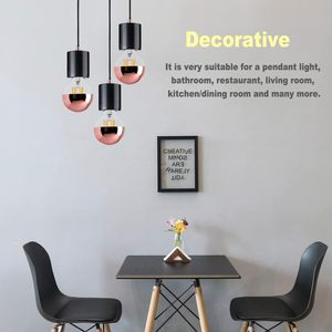 Nửa Rose Gold <span class=keywords><strong>LED</strong></span> Edison bóng đèn G25 G30 G40 <span class=keywords><strong>Globe</strong></span> <span class=keywords><strong>Shape</strong></span> 4W 6W 8W 2700K lạnh trắng trang trí nhà vườn khu dân cư ETL - Product Image 5