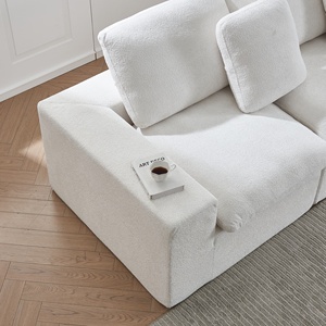Colección Modern Contemporary Modular Sectional con alta densidad de espuma, sofá comprimido para sala de estar, apartamento, Oficina - Product Image 5