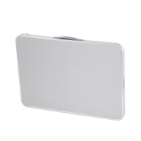 Petite table pliante portative de MDF d'alliage d'aluminium de caravane pour le camping