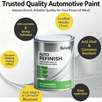 Peinture de finition argentée 1K pour la rénovation automobile, peinture de réparation à la poudre argentée, peinture acrylique en aérosol pour atelier de réparation de carrosserie