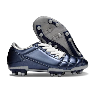 High Quality Custom Men's Soccer <b>Boots</b> Stretch Fabric Upper Rubber Midsole for Seasons Outdoor Football Training Shoes - Product Image 1