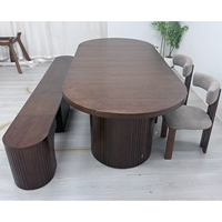 Table transformable en bois massif, grande et longue, pour restaurant, maison, pliable, extensible, multi-usage, table de conférence, table à manger