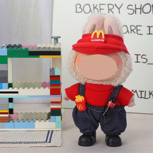 בד בובות חדש וחם-בית ההמבורגר החמודה סט אחיד עבור לבובה-אופנה בובות - Product Image 4