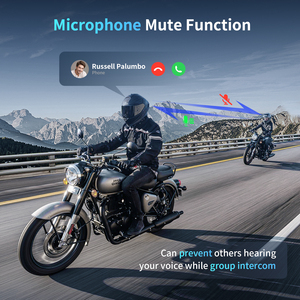 Fodsports-Auriculares intercomunicadores para motocicleta, casco de alta calidad, entrega rápida, Bluetooth, 2000m, <span class=keywords><strong>intercomunicador</strong></span> - Product Image 6
