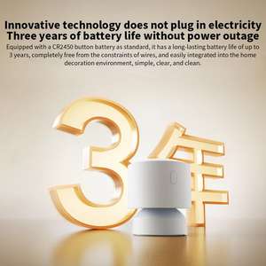 Détecteur de présence <span class=keywords><strong>Xiaomi</strong></span> XMOSB01XS, capteur de mouvement corporel par radar à ondes millimétriques, détection de présence humaine statique pour Mi Home - Product Image 3