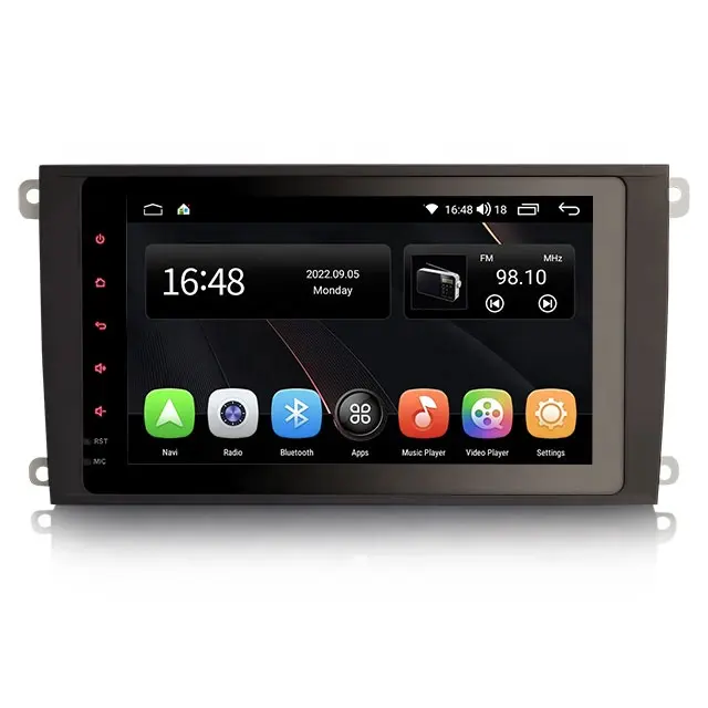 Octa Core DSP carplay 4G WIFI ES4114C 8 inch Android 11 Car Stereo GPS For Porsche Cayenne