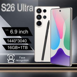 Smartphone S26 Ultra 6,9 pouces 5G 16 Go + 1 To de stockage Caméra 108 MP <span class=keywords><strong>10</strong></span> cœurs Android 15 Double SIM Offre de gros - Product Image 1