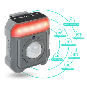 Alarme de sécurité intelligente pour voyage, capteur de lumière infrarouge, avertissement de vibration, antivol, alerte de sécurité extérieure SOS - Product Image 3