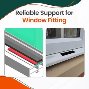 ELEKH Packer <span class=keywords><strong>de</strong></span> pont <span class=keywords><strong>de</strong></span> vitrage <span class=keywords><strong>de</strong></span> <span class=keywords><strong>porte</strong></span> <span class=keywords><strong>de</strong></span> fenêtre Upvc 28X100mm 1mm-6mm <span class=keywords><strong>Cale</strong></span> d'emballage en plastique multi-profilés pour <span class=keywords><strong>porte</strong></span> coulissante <span class=keywords><strong>Porte</strong></span> <span class=keywords><strong>de</strong></span> <span class=keywords><strong>garage</strong></span> - Product Image 4