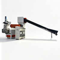 Granulateur de recyclage plastique PP PE ABS, pelleteuse monophasée pour la production de granulés
