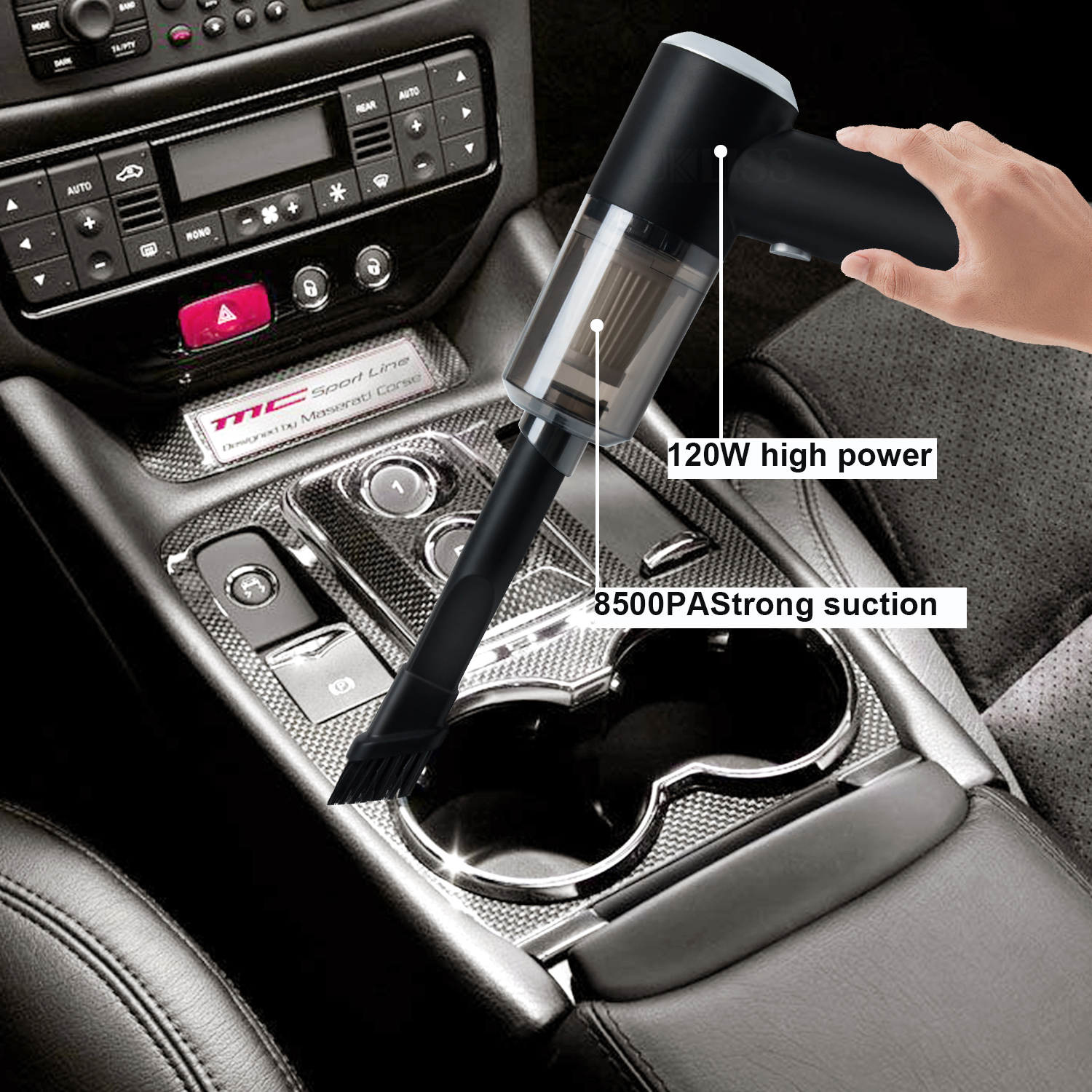 Портативный автомобильный пылесос, беспроводной мини-пылесос для автомобиля