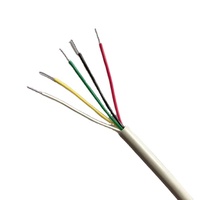 Kabel Kontrol Sinyal Kawat Tembaga Grosir Berisolasi PE, Konduktor Terpilin 26AWG Diameter 2/3/4/5/6/8/10/12 Inti