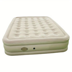 Matelas pneumatique surélevé portable avec pompe intégrée, <span class=keywords><strong>lit</strong></span> gonflable auto-gonflant pour la maison, les invités, le camping en intérieur, les camping-cars - Product Image 1
