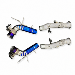 Downpipe de Alto Rendimiento Personalizado OEM de Aleación de Titanio para Ferrari 296 GTB V6 3.0T, Aumenta la Potencia y el Par, SS304, Tuning de Carreras - Product Image 3
