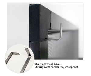 Fenster gitter Benutzer definierte abnehmbare Aluminium rahmen Moskito netz Fiberglas Anti Staub Insekten Fliegen fenster Netz Bildschirm Moskito - Product Image 3