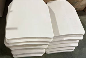 PE硬質装甲プレートIII 軽量装甲 1.45KG フラットプレート シングルカーブ 長方形 タクティカルプレート - Product Image 5