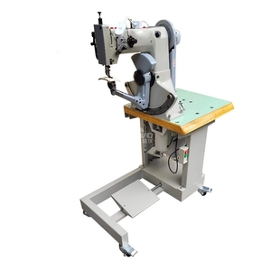 Machine à coudre industrielle à double fil 168 points pour la fabrication de chaussures, idéale pour les côtés des semelles - Product Image 1