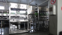 Machine de séchage de gouttelettes d'eau en bouteille de verre Sheng Chi, équipement de séchage