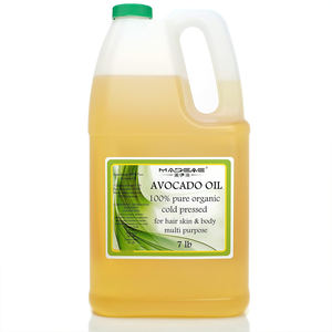 <span class=keywords><strong>1</strong></span> galón de aceite de aguacate refinado 100% puro y natural prensado en frío para el cuidado de la piel masaje cuidado del cabello y aceite portador - Product Image 1