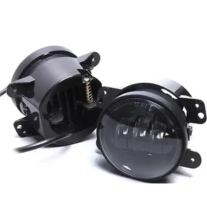 Offres Spéciales 4 ''Led antibrouillard système d'éclairage automatique 4 pouces rond 30w Led antibrouillard intégré pour Jeep Wrangler Jk - Product Image 5