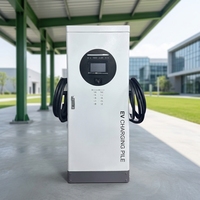Nuevo Cargador Rápido de CC Comercial de 60kW 120kW 180kW 240kW con Doble Conector CCS2 GBT OCPP1.6 (Jason) IP54 380V con Control RFID para Vehículos Eléctricos