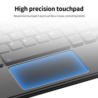 Clavier sans fil portable Blackview 78 touches avec pavé tactile USB pour tablette PC – Livraison rapide – Nouveau style fonctionnel – R.-U.