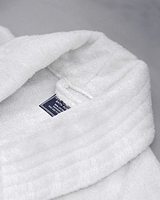 Peignoir et pantoufles 100% coton respirant et doux pour hommes et femmes, en tissu éponge de luxe pour hôtel