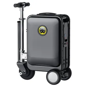 Airwheel 타고 스쿠터 가방 타고 여행 내구성 트롤리 가방 로봇 스마트 수하물 세트 전기 스쿠터 가방